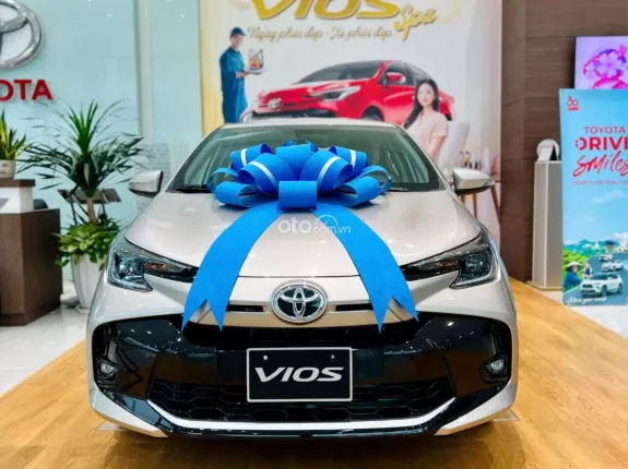 Toyota Vios 1.5 G CVT 2025 - Dòng xe Quốc Dân - Ưu đãi kịch sàn, giảm tiền mặt, tặng phụ kiện, bảo hiểm chính hãng!