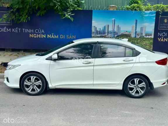 Honda City 1.5 CVT 2016 - Bán xe Honda City 1.5 CVT sản xuất năm 2016 màu trắng, đăng ký tên tư nhân, 1 chủ từ đầu