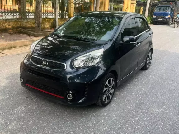 Kia Morning Si 1.25 MT 2017 - Màu xanh Cavansite nhé! Xe một chủ xuất sắc, không 1 ngày dịch vụ,