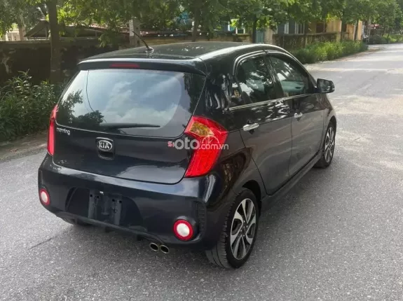 Kia Morning Si 1.25 MT 2017 - Màu xanh Cavansite nhé! Xe một chủ xuất sắc, không 1 ngày dịch vụ,