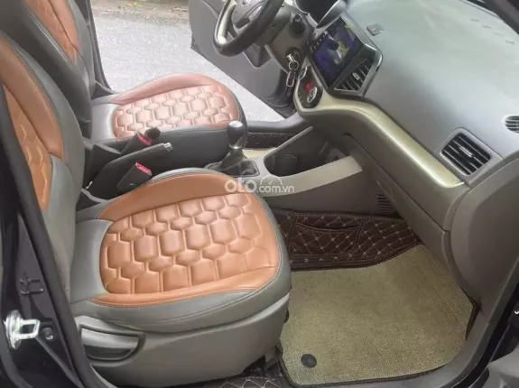 Kia Morning Si 1.25 MT 2017 - Màu xanh Cavansite nhé! Xe một chủ xuất sắc, không 1 ngày dịch vụ,