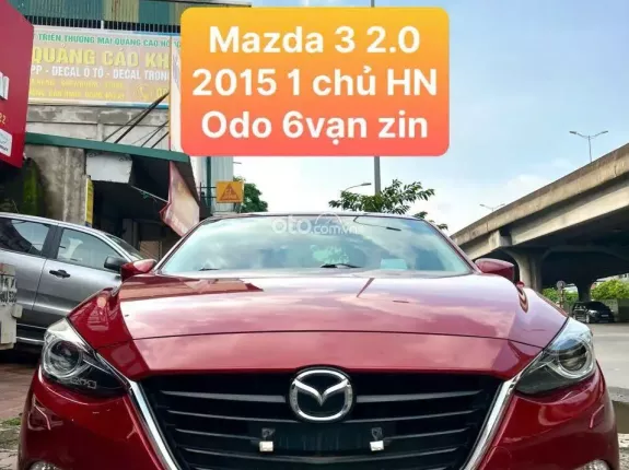 Mazda 3 2.0L Sedan 2015 - Xe đẹp siêu lướt, giá tốt sang tên ngay