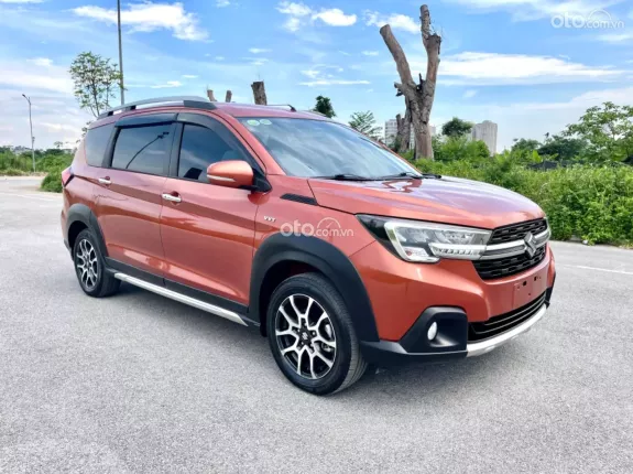 Suzuki XL7 1.5L 2021 - Bán xe Suzuki XL7 1.5 AT sản xuất năm 2021 số tự động, nhập khẩu, màu cam, tên tư nhân