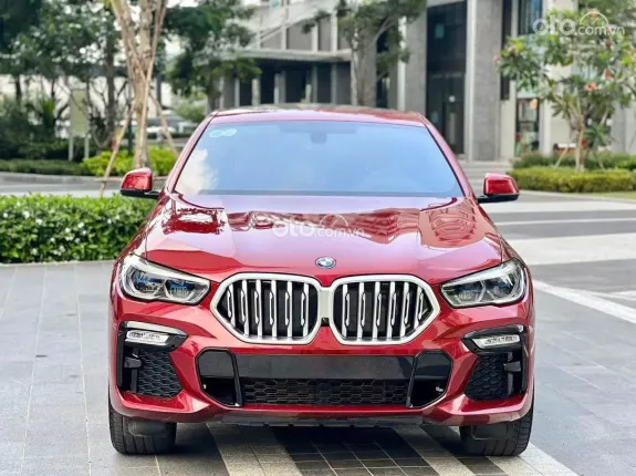 BMW X6 xDrive40i Msport 2022 - Xe lướt đẹp với ngoại thất đỏ cá tính
