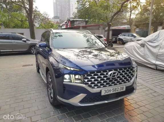Hyundai Santa Fe 2.5 Xăng Cao cấp 2022 - Hyundai Santafe bản 2.5AT HAI CẦU sản xuất năm 2022 xe tư nhân một chủ