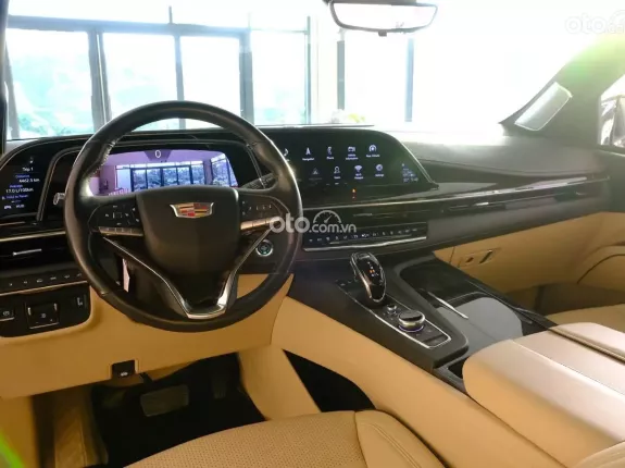 Cadillac Escalade PREMIUM 2021 - ESV Màu Đen nội thất Kem
