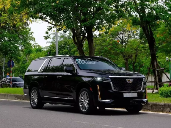 Cadillac Escalade PREMIUM 2021 - ESV Màu Đen nội thất Kem
