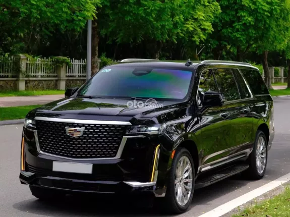 Cadillac Escalade PREMIUM 2021 - ESV Màu Đen nội thất Kem
