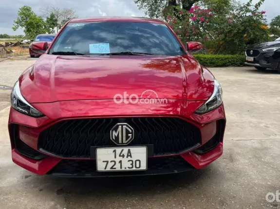MG 5 1.5L CVT Delux 2022 - Mua MG cũ số tự động màu đỏ