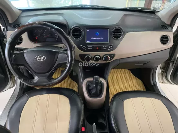 Hyundai Grand i10 Sedan 1.2 MT 2016 - Sedan 5 chỗ giá rẻ, máy số ngon, thân vỏ chắc chắn