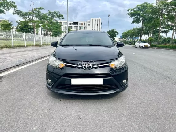 Toyota Vios 1.5E MT 2016 - Bán xe Toyota Vios E MT sản xuất năm 2016 (máy mới Dual VVTi), màu đen, chạy hơn 10 vạn km