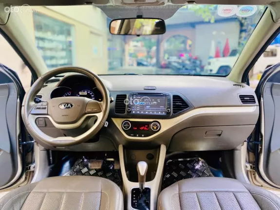 Kia Morning Si 1.25 AT 2016 - Màu vàng cát - xe chuẩn gia đình