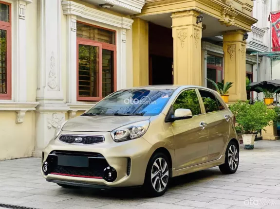 Kia Morning Si 1.25 AT 2016 - Màu vàng cát - xe chuẩn gia đình