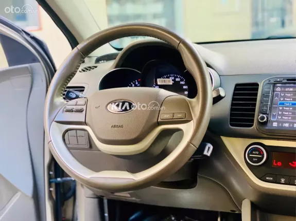 Kia Morning Si 1.25 AT 2016 - Màu vàng cát - xe chuẩn gia đình