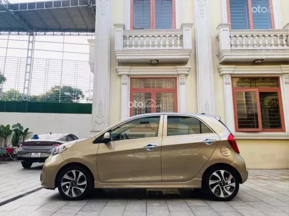Kia Morning Si 1.25 AT 2016 - Màu vàng cát - xe chuẩn gia đình
