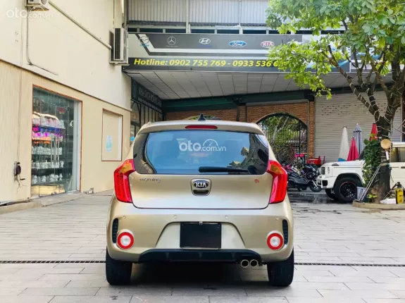 Kia Morning Si 1.25 AT 2016 - Màu vàng cát - xe chuẩn gia đình