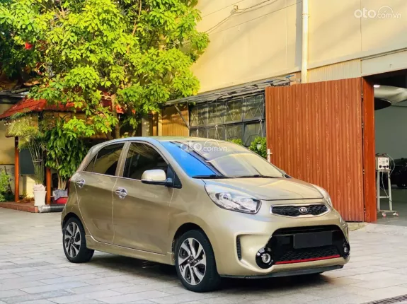 Kia Morning Si 1.25 AT 2016 - Màu vàng cát - xe chuẩn gia đình