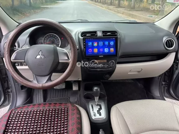 Mitsubishi Attrage 1.2L AT 2015 - Xe đẹp, máy số thân vỏ zin. K đâm va ngập nước. Có màn hình, cam lùi. Lốp mới, đăng kiểm mới