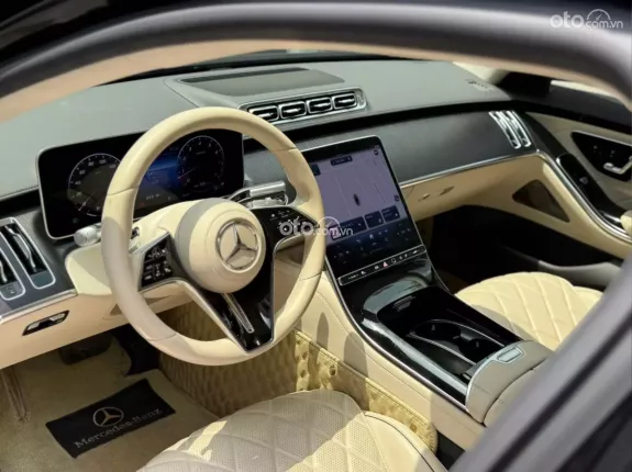 Mercedes-Benz S450 4Matic 2022 - Màu đen nội thất kem chạy ít - Hỗ trợ bank 3.3 tỷ lãi suất tốt