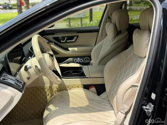 Mercedes-Benz S450 4Matic 2022 - Màu đen nội thất kem chạy ít - Hỗ trợ bank 3.3 tỷ lãi suất tốt