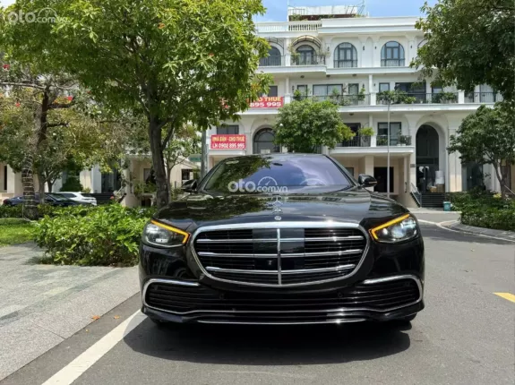 Mercedes-Benz S450 4Matic 2022 - Màu đen nội thất kem chạy ít - Hỗ trợ bank 3.3 tỷ lãi suất tốt