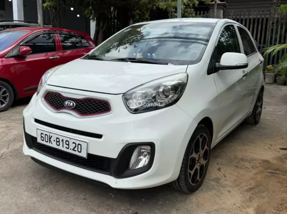 Kia Morning Si 1.25 AT 2015 - Xe zin 100%, thân vỏ máy số zin, BH 6 tháng