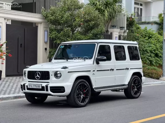 Mercedes-Benz AMG G63 4.0 v8 2022 - Màu trắng/đỏ siêu hiếm, tiết kiệm ngay 3tỉ. Bank 70%