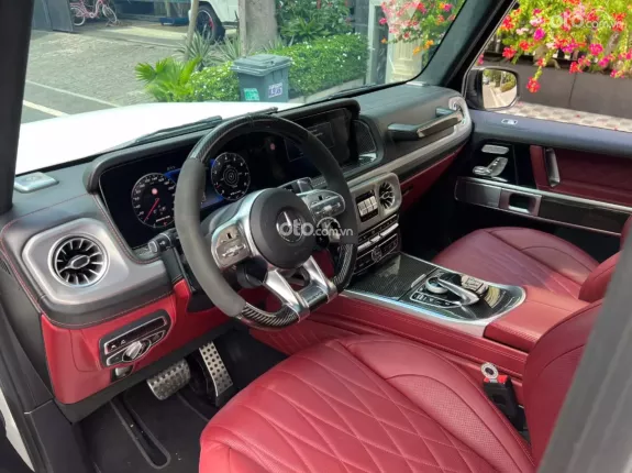 Mercedes-Benz AMG G63 4.0 v8 2022 - Màu trắng/đỏ siêu hiếm, tiết kiệm ngay 3tỉ. Bank 70%