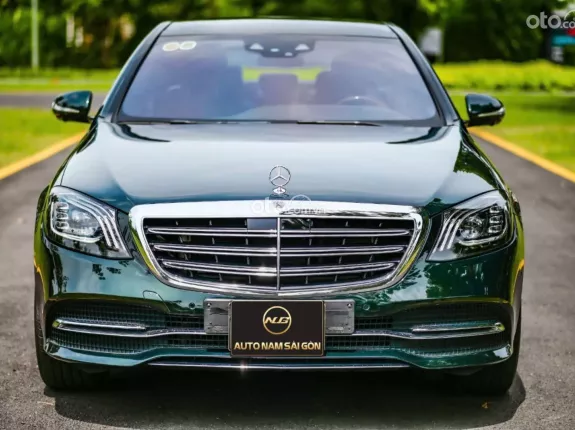 Mercedes-Benz S450L Luxury 2020 - Model 2021 màu xanh Maybach - Liên hệ em Tùng để có giá tốt