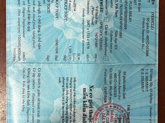 VinFast VF5 Plus 2023 - Hỗ trợ trả góp 65% giá trị xe