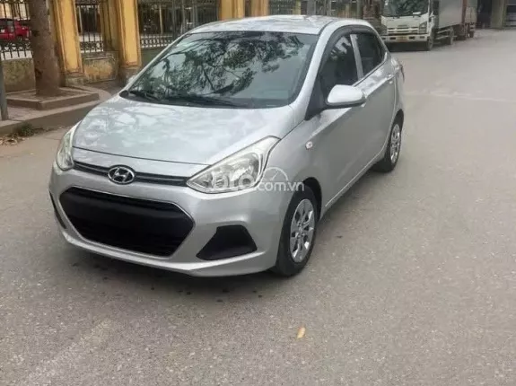 Hyundai Grand i10 Sedan 1.2 MT 2016 - Bản base nhập khẩu. Xe đại chất, không lỗi nhỏ, máy số keo chỉ thân vỏ zin. N