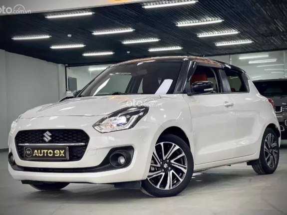 Suzuki Swift GLX 1.2 CVT 2023 - Xe cá tính trẻ trung, màu trắng nổi bật