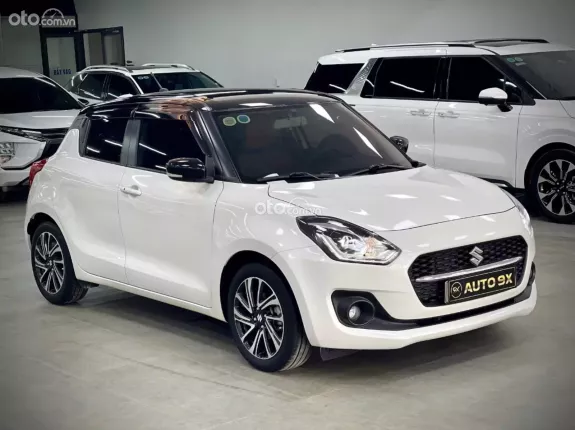 Suzuki Swift GLX 1.2 CVT 2023 - Xe cá tính trẻ trung, màu trắng nổi bật