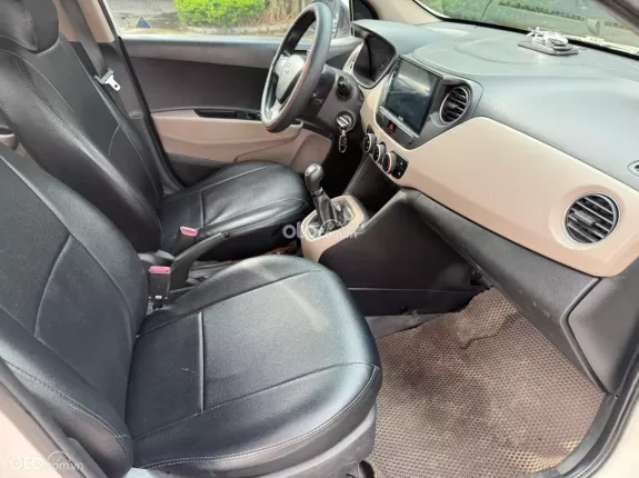 Hyundai Grand i10 Sedan 1.2 MT 2018 - Xe cũ chất lượng tốt, màu trắng nguyên bản