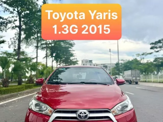 Toyota Yaris 1.3G 2015 - Chủ đi giữ gìn, giá tốt sang tên, đủ hồ sơ