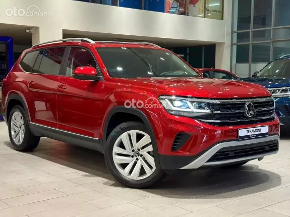 Volkswagen Teramont 2025 - 7 chỗ nhập Mỹ màu đỏ giá chỉ từ 1.788 số lượng có hạn