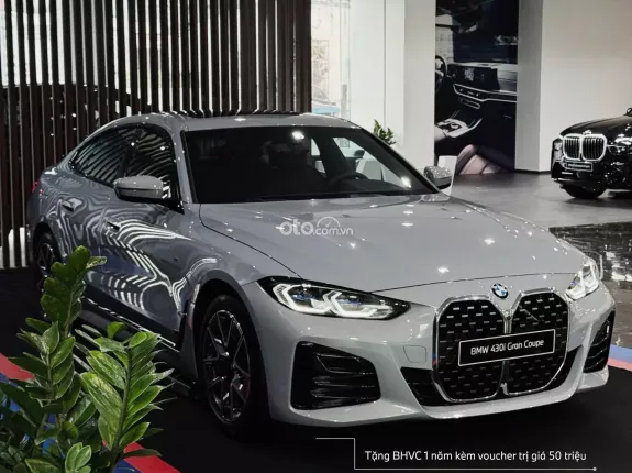 BMW 430i 2025 - MẪU XE CÁ TÍNH- BẢO HÀNH 5 NĂM- ƯU ĐÃI BỐC THĂM TRÚNG BMW 520 Luxury