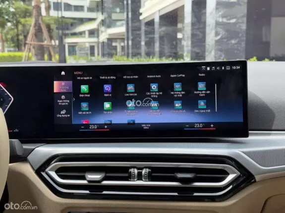 BMW 320i Sport Line 2023 - Xe Option có cả HUD trên kính lái, Màn hình cong liền khối cảm ứng