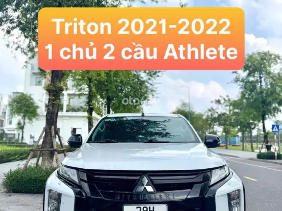 Mitsubishi Triton Athlete 4x4 AT 2021 - Xe 1 chủ, nội ngoại thất như mới, giá cực tốt
