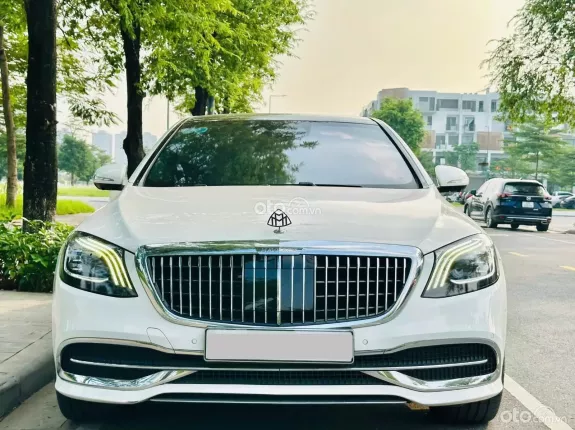 Mercedes-Benz S450 4Matic Luxury 2018 - S450 Luxury sx2018 trắng nội thất nâu siêu đẹp, khẳng định xe đẹp