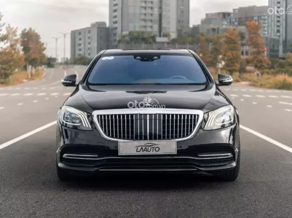 Mercedes-Benz S450L 2018 - Xe lướt chất lượng cao với nội thất nâu đẳng cấp
