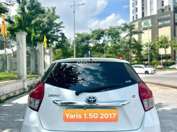 Toyota Yaris 1.5G 2017 - Máy móc nguyên zin, gầm chắc, nội thất sạch đẹp