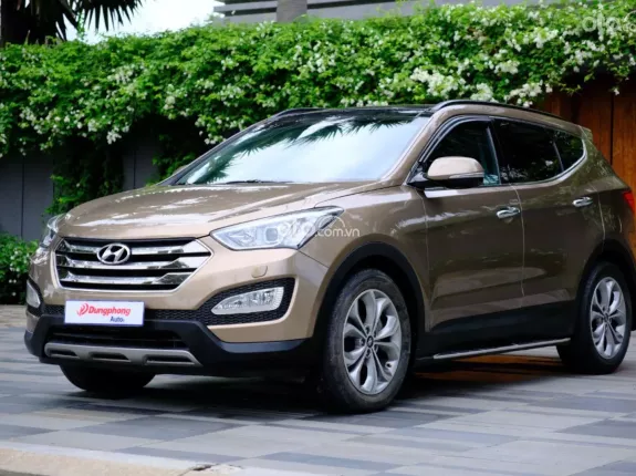 Hyundai Santa Fe 2.4L Xăng Cao cấp 2015 - Đủ hồ sơ sang tên ngay, chủ đi giữ gìn