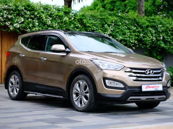 Hyundai Santa Fe 2.4L Xăng Cao cấp 2015 - Đủ hồ sơ sang tên ngay, chủ đi giữ gìn