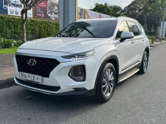 Hyundai Santa Fe 2.2 Dầu Cao cấp 2021 - Trắng ngọc trinh