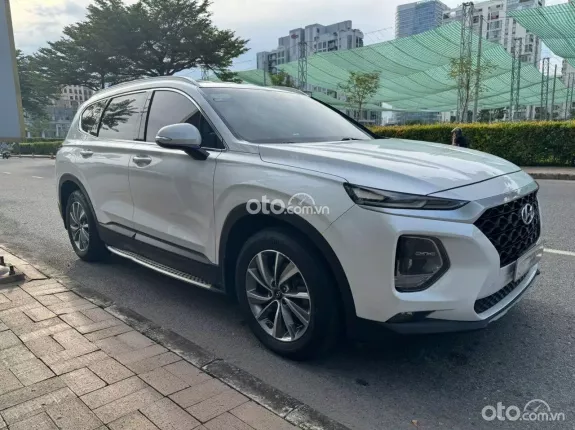 Hyundai Santa Fe 2.2 Dầu Cao cấp 2021 - Trắng ngọc trinh