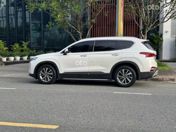 Hyundai Santa Fe 2.2 Dầu Cao cấp 2021 - Trắng ngọc trinh