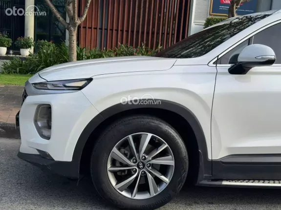 Hyundai Santa Fe 2.2 Dầu Cao cấp 2021 - Trắng ngọc trinh