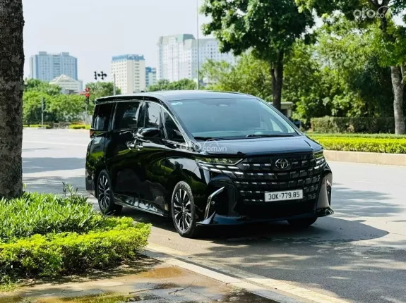 Toyota Alphard Executive Lounge 2023 - Đen kem máy xăng cực mới