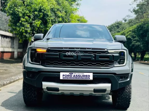Ford Ranger Raptor 2023 - RAPTOR XÁM LƯỚT ĐẸP_XE HÃNG_BẢO HÀNH 1 NĂM
